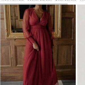 Layla Tulle Maxi Dress